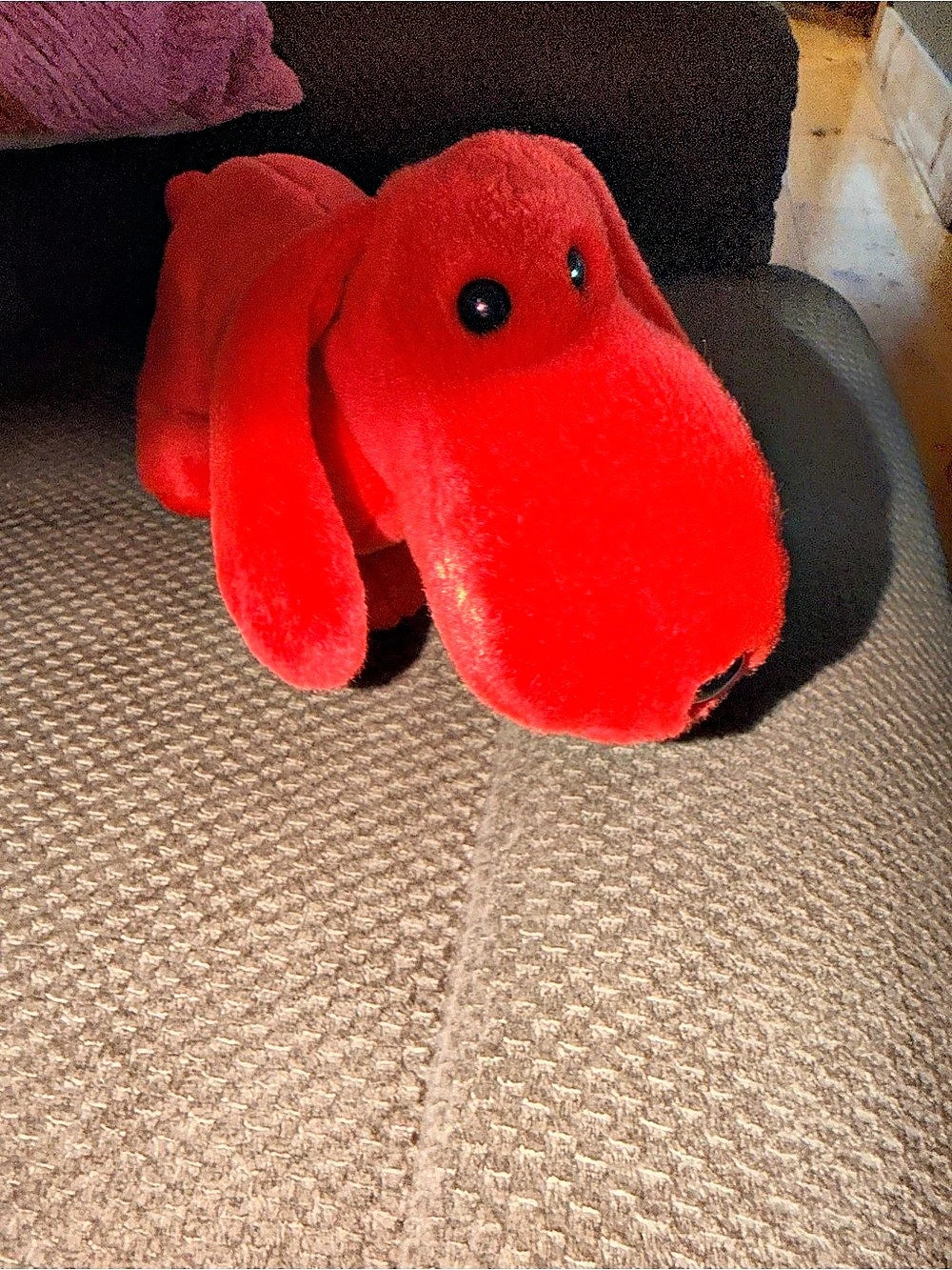 Ty Rover Red Dog Beanie Buddy 1998 Vintage 12” Plush Retired Beanie Buddies